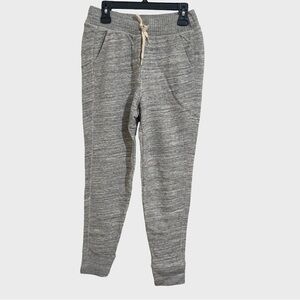 NWT Grey State jogger sweatpants feature a heather grey marled pattern.